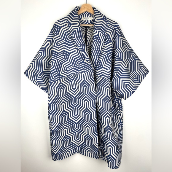 Kisua Africa Woven Kimono Style Jacket - Picture 1 of 13